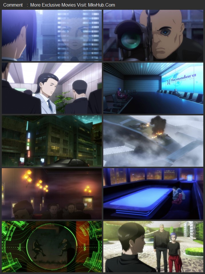 Ghost in the Shell: The New Movie 2015 Dual Audio [Hindi-English] ORG 2.0 720p 1080p BluRay x264 ESubs Download