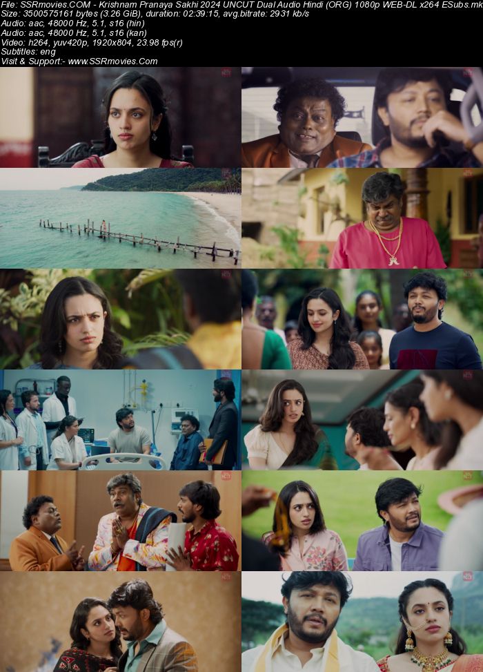Krishnam Pranaya Sakhi 2024 UNCUT Dual Audio Hindi (ORG 5.1) 1080p 720p 480p WEB-DL x264 ESubs Krishnam Pranaya Sakhi 2024 UNCUT Dual Audio Hindi (ORG 5.1) 1080p 720p 480p WEB-DL x264 ESubs