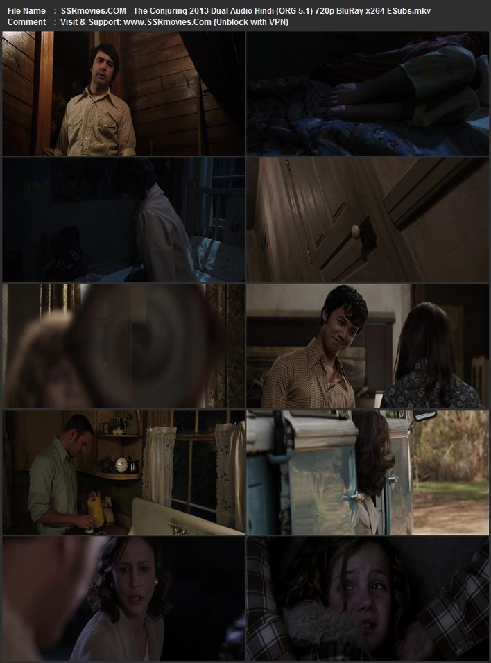 The Conjuring 2013 Dual Audio Hindi (ORG 5.1) 1080p 720p 480p BluRay x264 ESubs The Conjuring 2013 Dual Audio Hindi (ORG 5.1) 1080p 720p 480p BluRay x264 ESubs