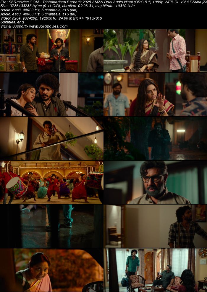 Tribanadhari Barbarik 2025 AMZN Dual Audio Hindi (ORG 5.1) 4K 1080p 720p 480p WEB-DL x264 ESubs