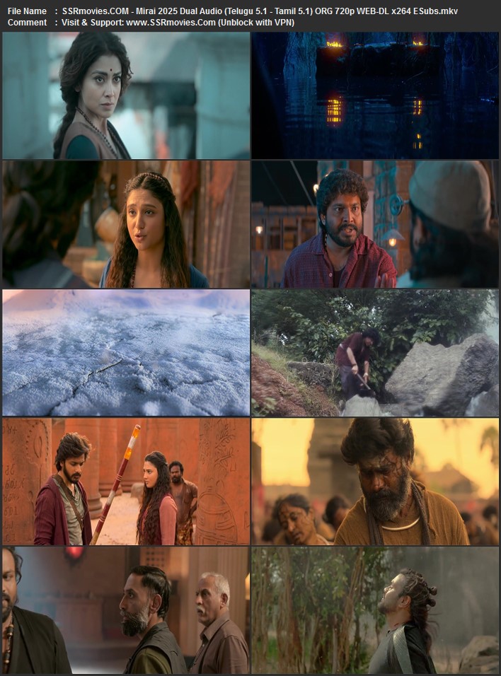 Mirayi 2025 Dual Audio (Telugu 5.1 - Tamil 5.1) ORG 1080p 720p 480p WEB-DL x264 ESubs Mirayi 2025 Dual Audio (Telugu 5.1 - Tamil 5.1) ORG 1080p 720p 480p WEB-DL x264 ESubs
