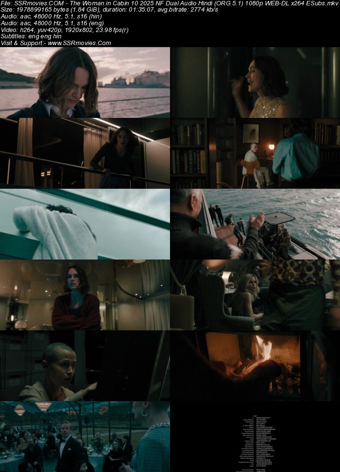 The Woman in Cabin 10 2025 NF Dual Audio Hindi (ORG 5.1) 1080p 720p 480p WEB-DL x264 ESubs The Woman in Cabin 10 2025 NF Dual Audio Hindi (ORG 5.1) 1080p 720p 480p WEB-DL x264 ESubs