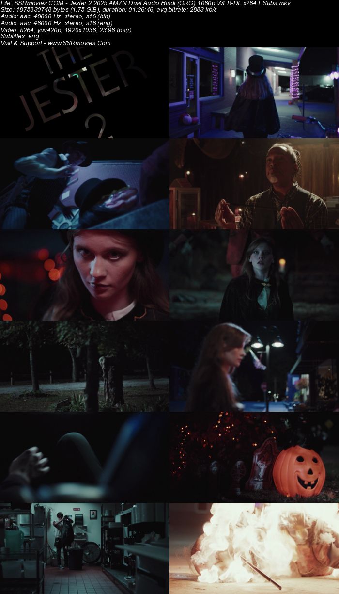 The Jester 2 2025 Dual Audio Hindi (ORG) 1080p 720p 480p WEB-DL x264 ESubs The Jester 2 2025 Dual Audio Hindi (ORG) 1080p 720p 480p WEB-DL x264 ESubs
