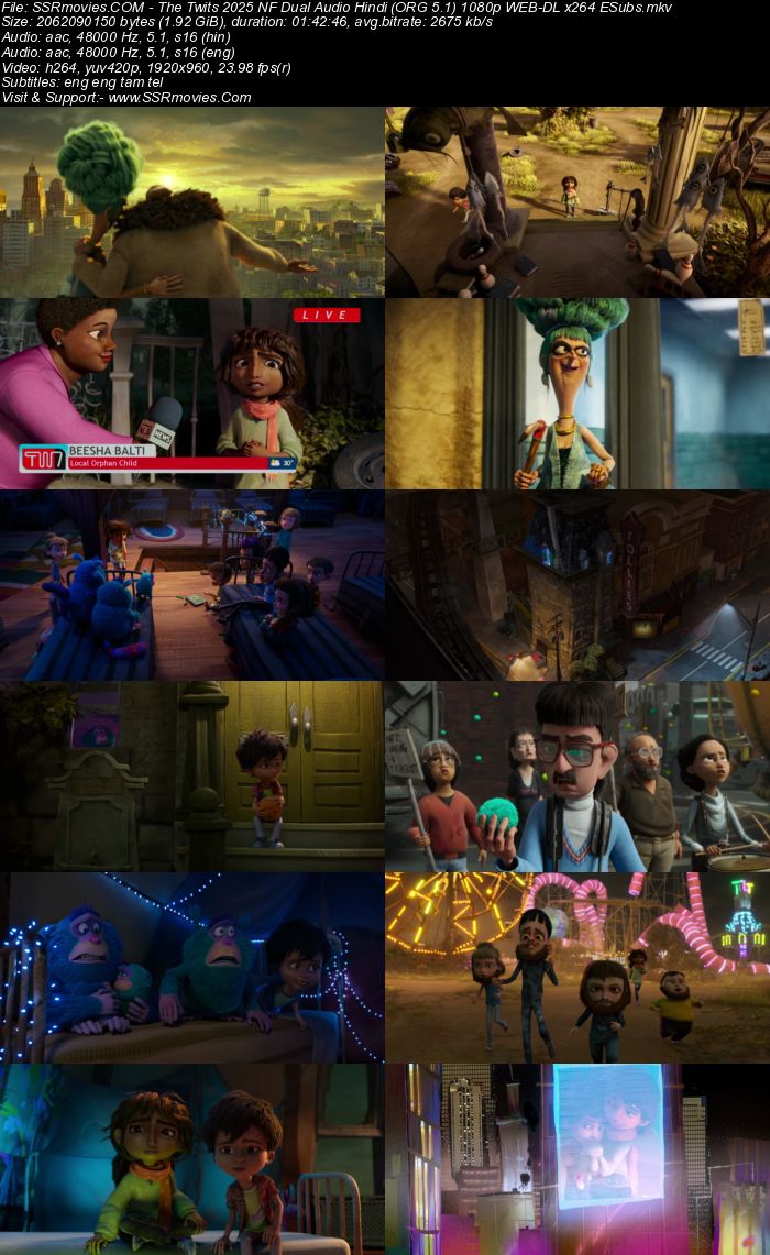 The Twits 2025 NF Dual Audio Hindi (ORG 5.1) 1080p 720p 480p WEB-DL x264 ESubs The Twits 2025 NF Dual Audio Hindi (ORG 5.1) 1080p 720p 480p WEB-DL x264 ESubs
