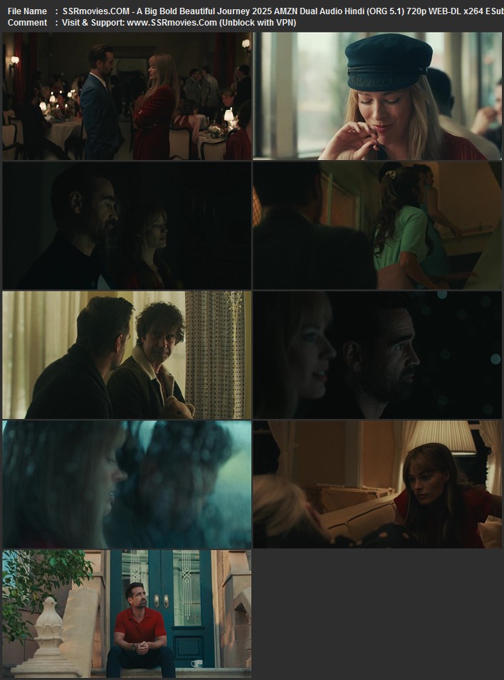 A Big Bold Beautiful Journey 2025 Dual Audio Hindi (ORG 5.1) 1080p 720p 480p WEB-DL x264 ESubs