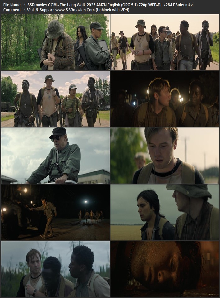 The Long Walk 2025 English (ORG 5.1) 1080p 720p 480p WEB-DL x264 ESubs