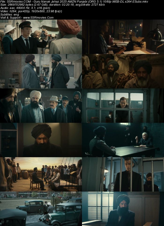 Guru Nanak Jahaz 2025 AMZN Punjabi (ORG 5.1) 4K 1080p 720p 480p WEB-DL x264 ESubs
