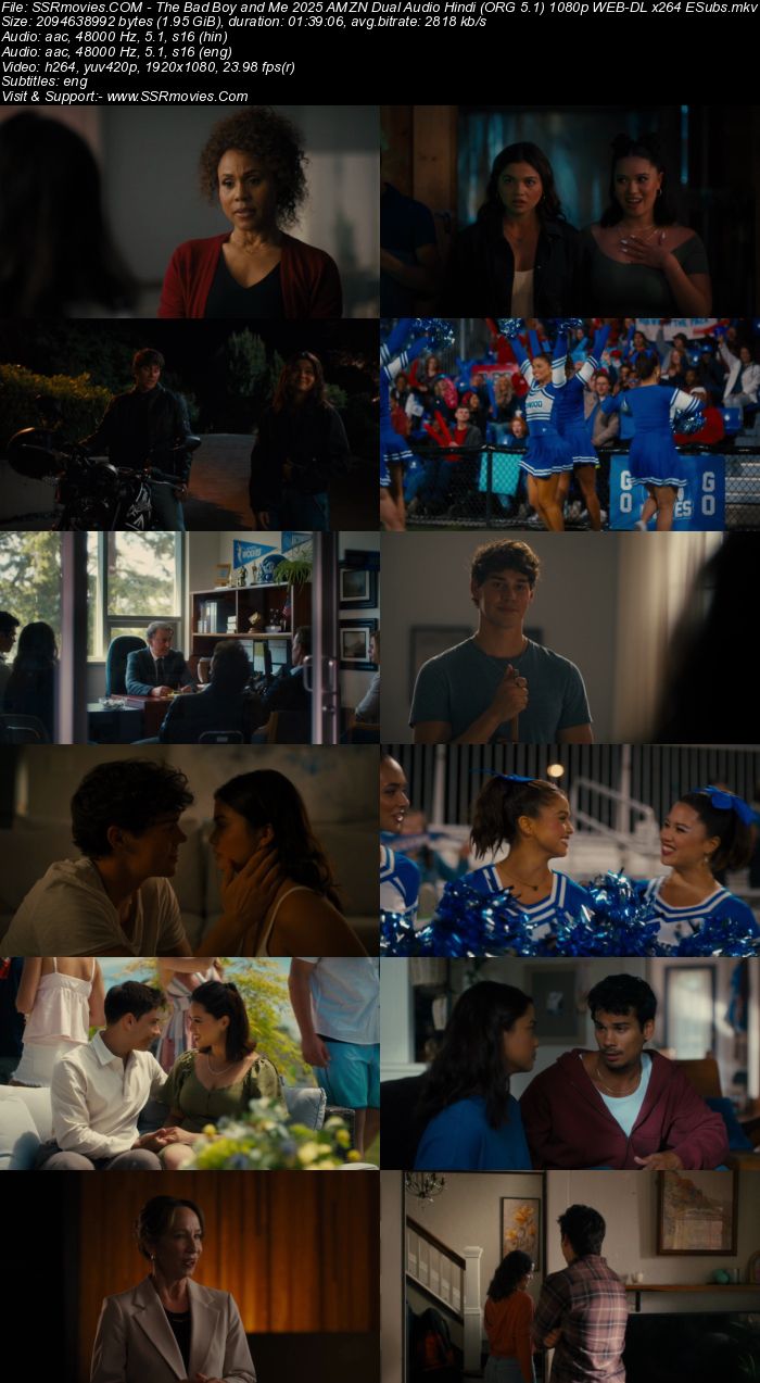 The Bad Boy and Me 2025 NF Dual Audio Hindi (ORG 5.1) 1080p 720p 480p WEB-DL x264 ESubs