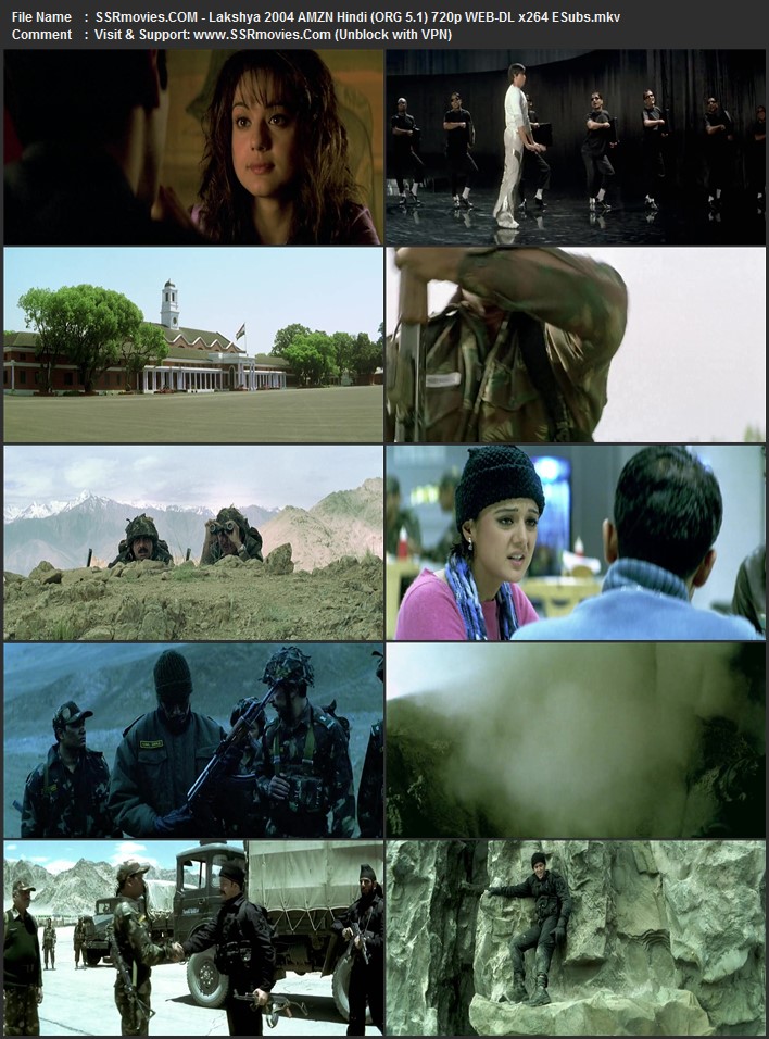 Lakshya 2004 Hindi (ORG 5.1) 1080p 720p 480p WEB-DL x264 ESubs Lakshya 2004 Hindi (ORG 5.1) 1080p 720p 480p WEB-DL x264 ESubs