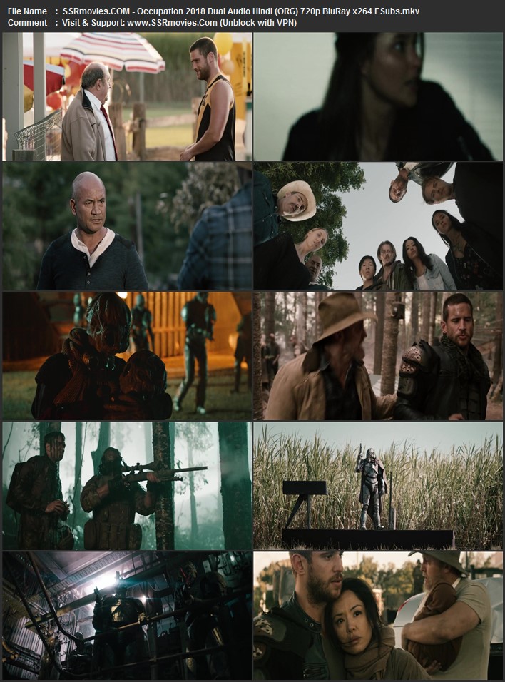 Occupation 2018 Dual Audio Hindi (ORG) 720p 480p BluRay x264 ESubs
