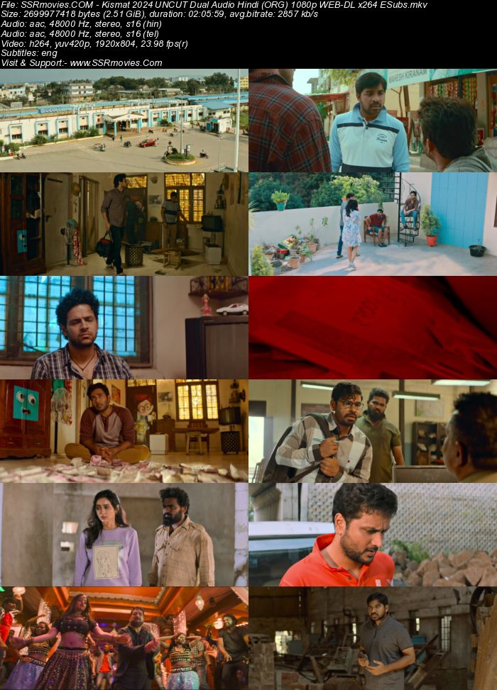 Kismat 2024 UNCUT Dual Audio Hindi (ORG) 1080p 720p 480p WEB-DL x264 ESubs