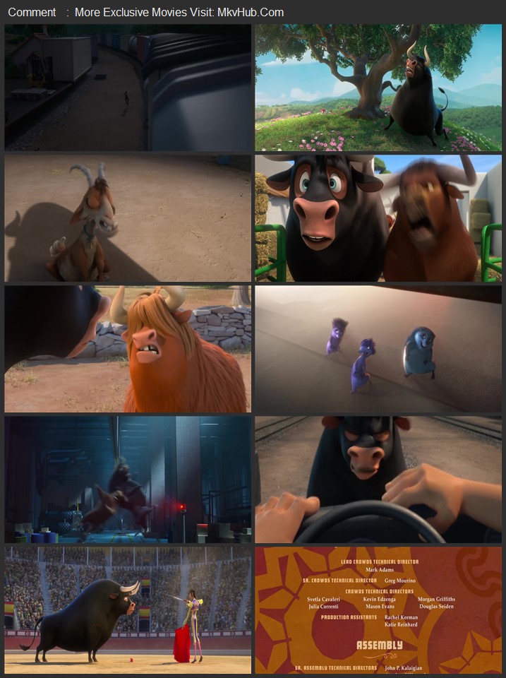 Ferdinand 2017 Dual Audio [Hindi-English] ORG 5.1 720p 1080p BluRay x264 ESubs Download