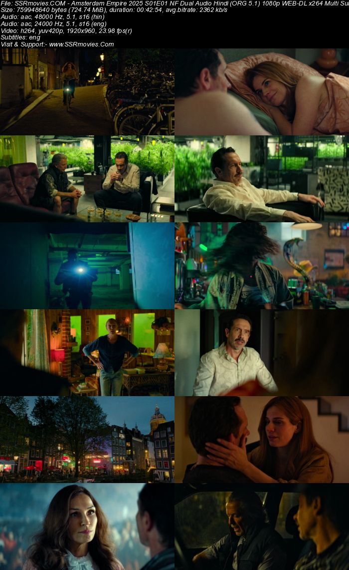 Amsterdam Empire 2025 S01 Complete NF Dual Audio Hindi (ORG 5.1) 1080p 720p 480p WEB-DL x264 Multi Subs Download