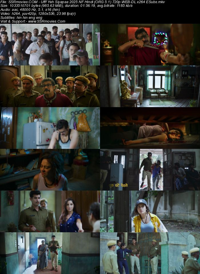 Ufff Yeh Siyapaa 2025 NF Hindi (ORG 5.1) 4K 1080p 720p 480p WEB-DL x264 ESubs Ufff Yeh Siyapaa 2025 NF Hindi (ORG 5.1) 4K 1080p 720p 480p WEB-DL x264 ESubs