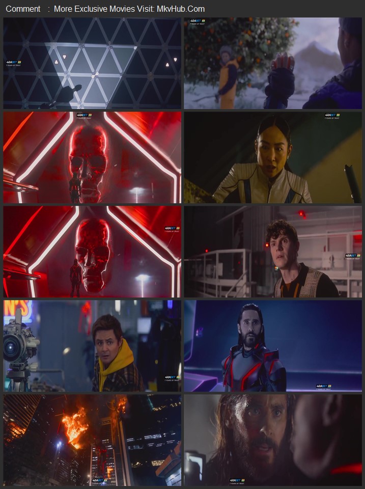 Tron: Ares 2025 Hindi [Cleaned] 720p 1080p HDRip x264 ESubs Download