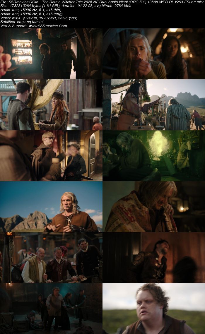 The Rats a Witcher Tale 2025 NF Dual Audio Hindi (ORG 5.1) 4K 1080p 720p 480p WEB-DL x264 ESubs
