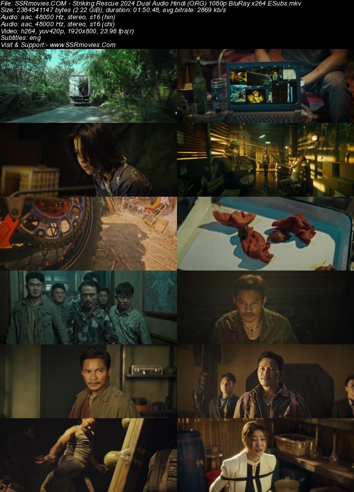 Striking Rescue 2024 Dual Audio Hindi (ORG) 1080p 720p 480p BluRay x264 ESubs