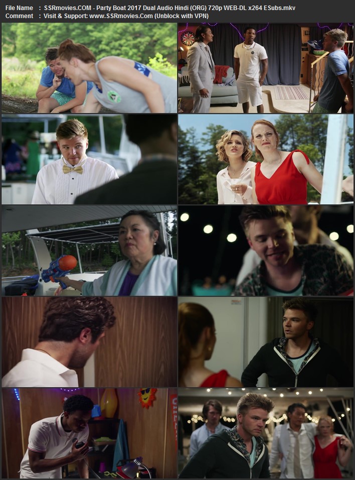 Party Boat 2017 Dual Audio Hindi (ORG) 1080p 720p 480p WEB-DL x264 ESubs