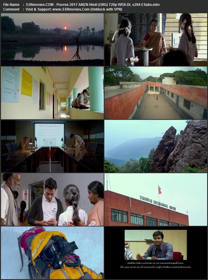 Poorna 2017 Hindi (ORG) 1080p 720p 480p WEB-DL x264 ESubs Poorna 2017 Hindi (ORG) 1080p 720p 480p WEB-DL x264 ESubs