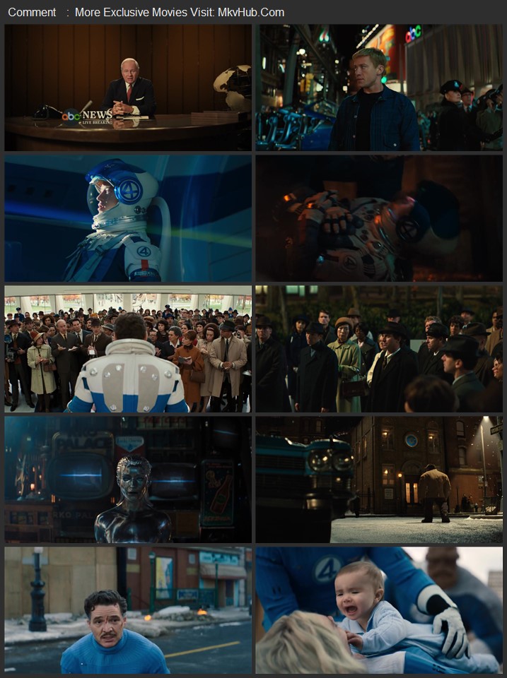 The Fantastic Four: First Steps 2025 IMAX Dual Audio [Hindi-English] ORG 5.1 True 4K 720p 1080p WEB-DL x264 ESubs Download