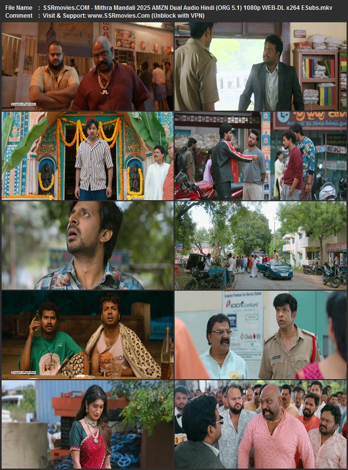 Mithra Mandali 2025 AMZN Dual Audio Hindi (ORG 5.1) 1080p 720p 480p WEB-DL x264 ESubs