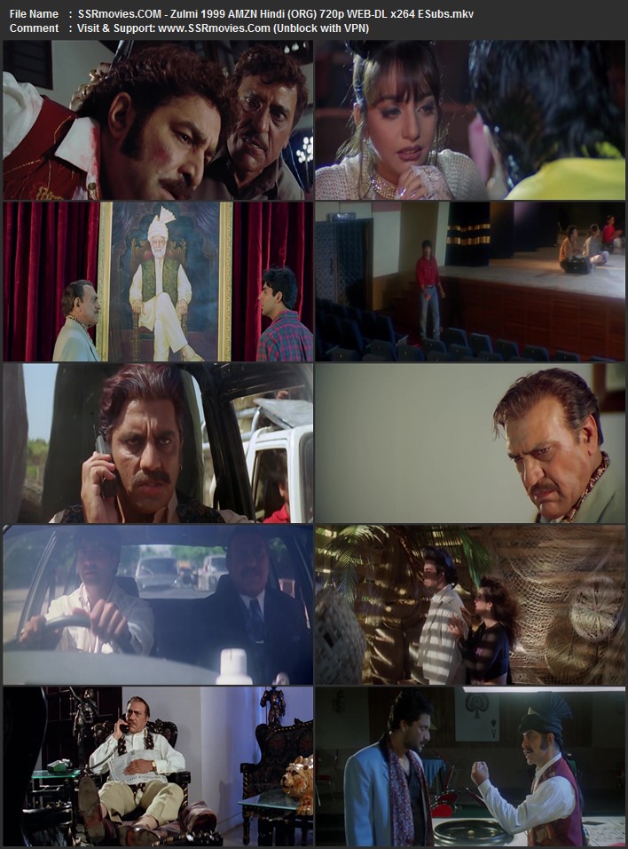 Zulmi 1999 Hindi (ORG) 1080p 720p 480p WEB-DL x264 ESubs Zulmi 1999 Hindi (ORG) 1080p 720p 480p WEB-DL x264 ESubs