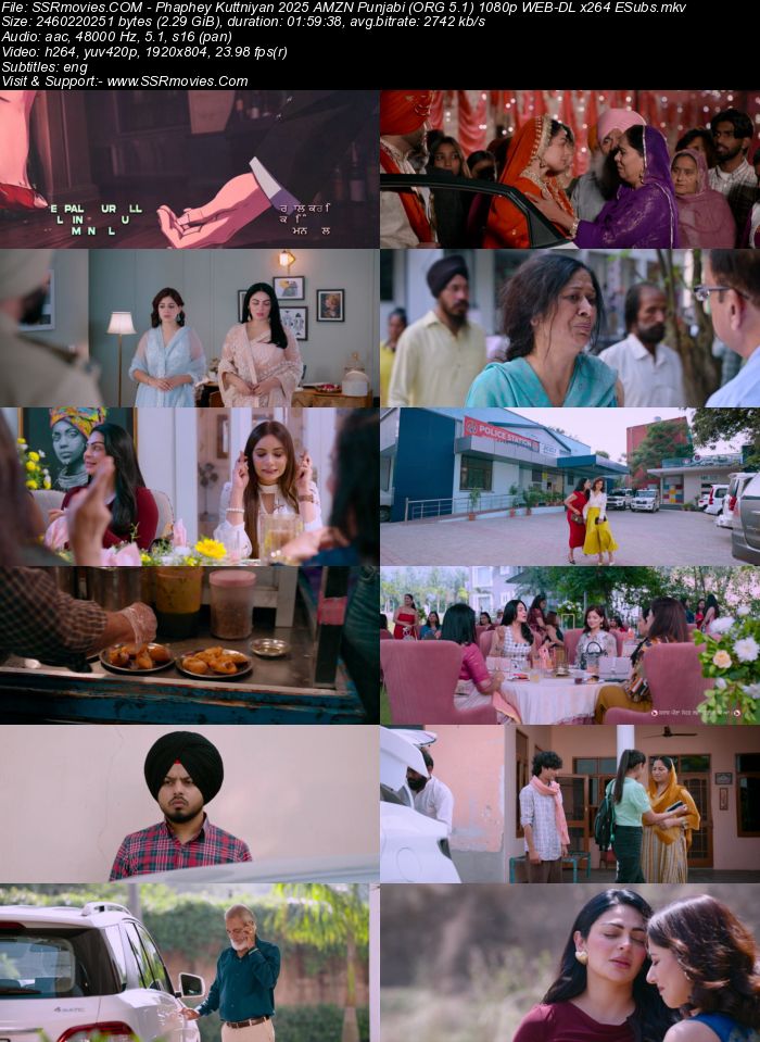 Phaphey Kuttniyan 2025 AMZN Punjabi (ORG 5.1) 4K 1080p 720p 480p WEB-DL x264 ESubs