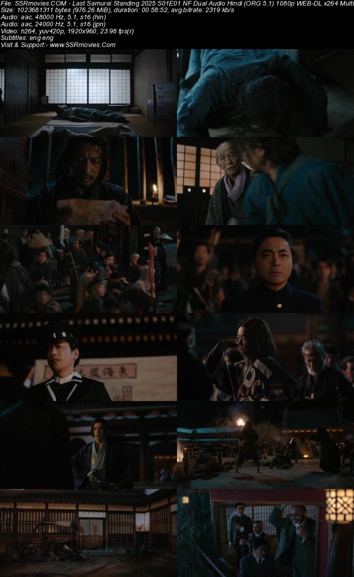 Last Samurai Standing 2025 S01 Complete NF Dual Audio Hindi (ORG 5.1) 1080p 720p 480p WEB-DL x264 Multi Subs Last Samurai Standing 2025 S01 Complete NF Dual Audio Hindi (ORG 5.1) 1080p 720p 480p WEB-DL x264 Multi Subs