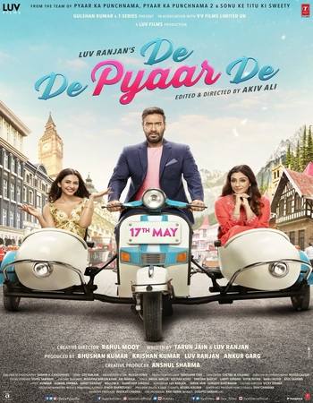 De De Pyaar De 2019 Hindi (ORG) 1080p 720p 480p WEB-DL x264 ESubs