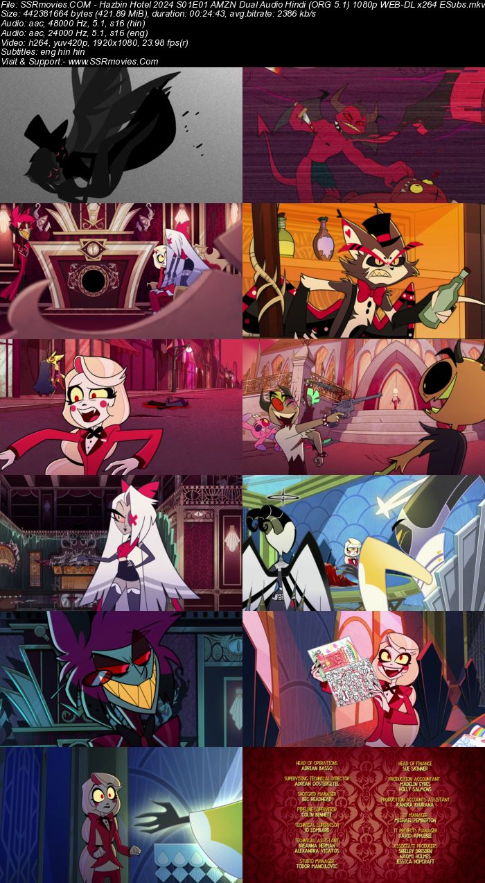 Hazbin Hotel 2024 S01 Complete Dual Audio Hindi (ORG 5.1) 1080p 720p 480p WEB-DL x264 ESubs Hazbin Hotel 2024 S01 Complete Dual Audio Hindi (ORG 5.1) 1080p 720p 480p WEB-DL x264 ESubs