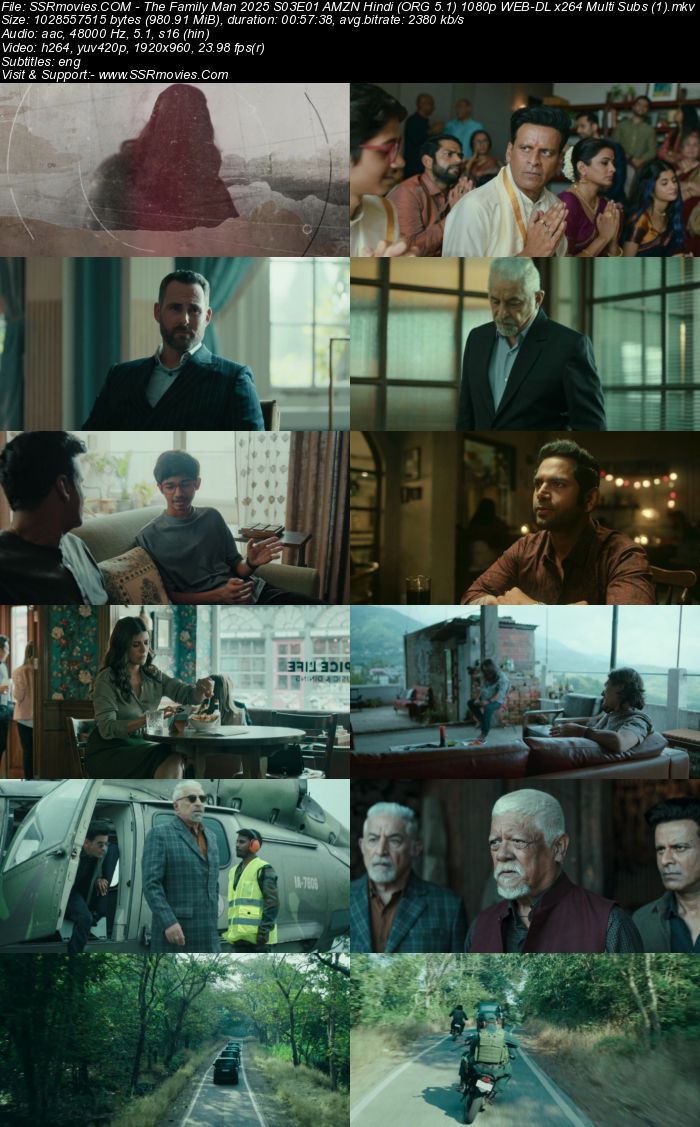 The Family Man 2019– AMZN Hindi (ORG 5.1) 1080p 720p 480p WEB-DL x264 ESubs The Family Man 2019– AMZN Hindi (ORG 5.1) 1080p 720p 480p WEB-DL x264 ESubs