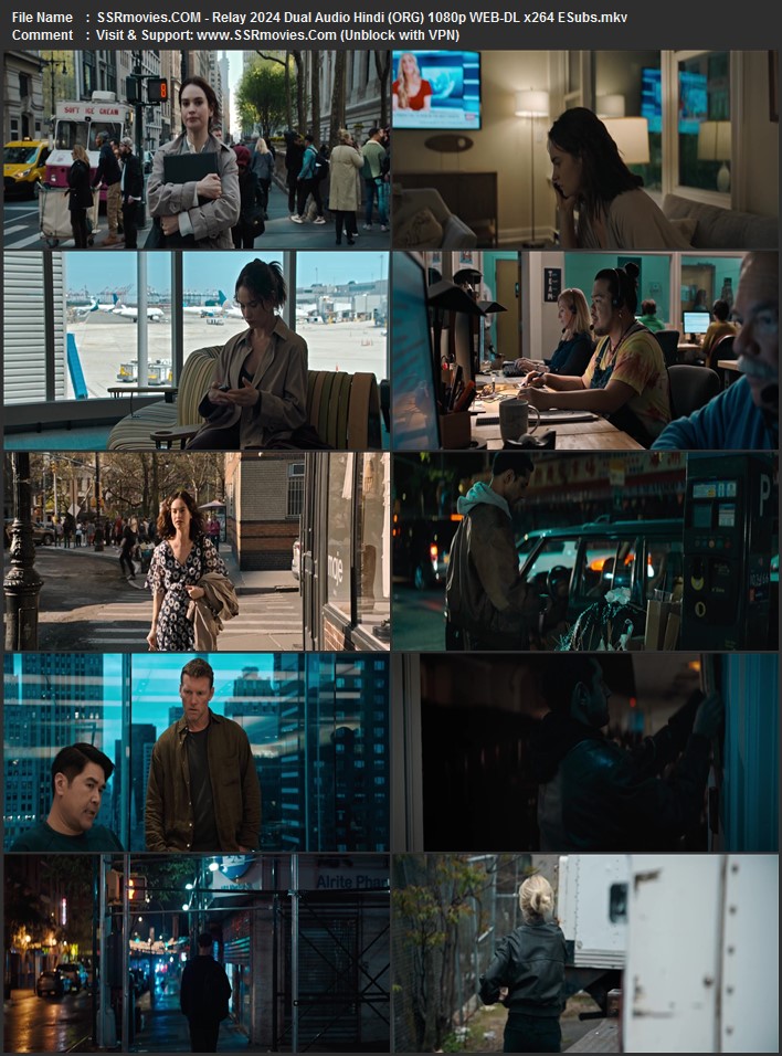 Relay 2024 Dual Audio Hindi (ORG) 1080p 720p 480p WEB-DL x264 ESubs Relay 2024 Dual Audio Hindi (ORG) 1080p 720p 480p WEB-DL x264 ESubs