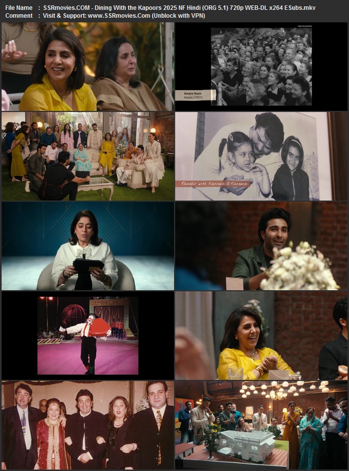 Dining with the Kapoors 2025– Hindi (ORG 5.1) 1080p 720p 480p WEB-DL x264 ESubs