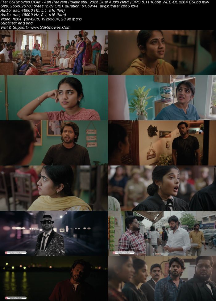 Aan Paavam Pollathathu 2025 Dual Audio Hindi (ORG 5.1) 1080p 720p 480p WEB-DL x264 ESubs Aan Paavam Pollathathu 2025 Dual Audio Hindi (ORG 5.1) 1080p 720p 480p WEB-DL x264 ESubs