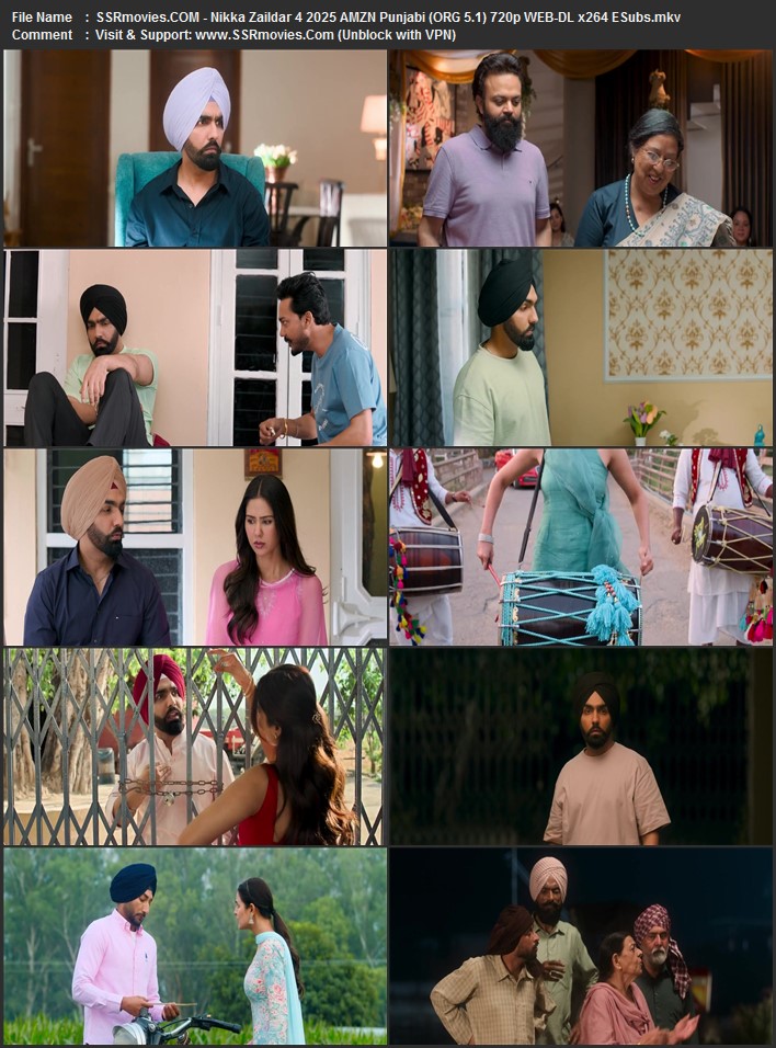Nikka Zaildar 4 2025 Punjabi (ORG 5.1) 1080p 720p 480p WEB-DL x264 ESubs Nikka Zaildar 4 2025 Punjabi (ORG 5.1) 1080p 720p 480p WEB-DL x264 ESubs