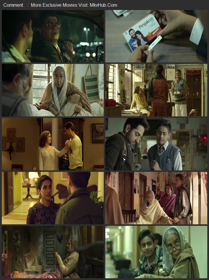 Badhaai Ho 2018 Hindi [ORG 5.1] 480p 720p 1080p BluRay x264 ESubs Download