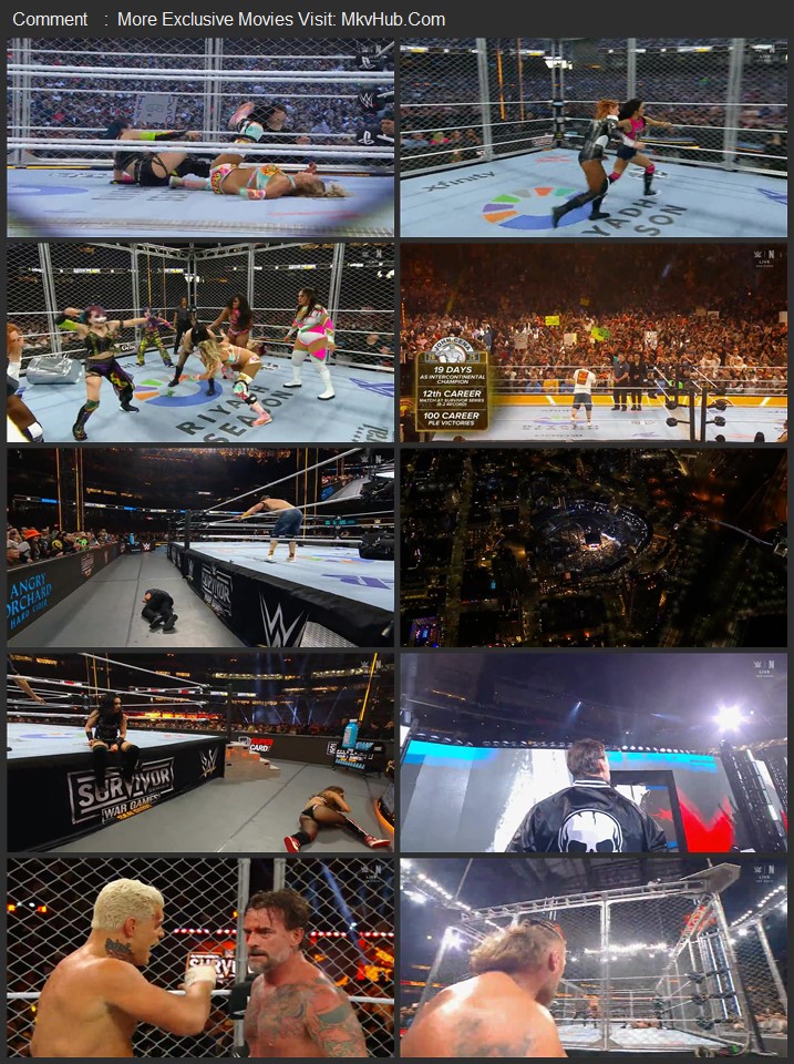 WWE Survivor Series: WarGames 2025 PPV 480p 720p 1080p WEBRip x264 Watch & Download WWE Survivor Series: WarGames 2025 PPV 480p 720p 1080p WEBRip x264 Watch & Download