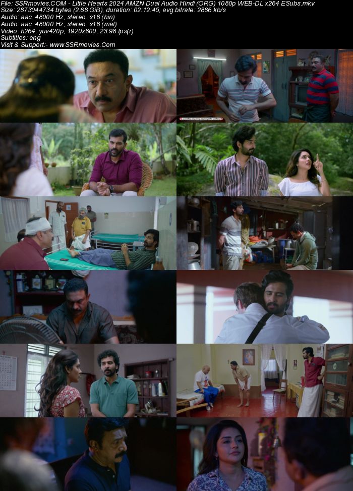 Little Hearts 2024 AMZN Dual Audio Hindi (ORG) 4K 1080p 720p 480p WEB-DL x264 ESubs