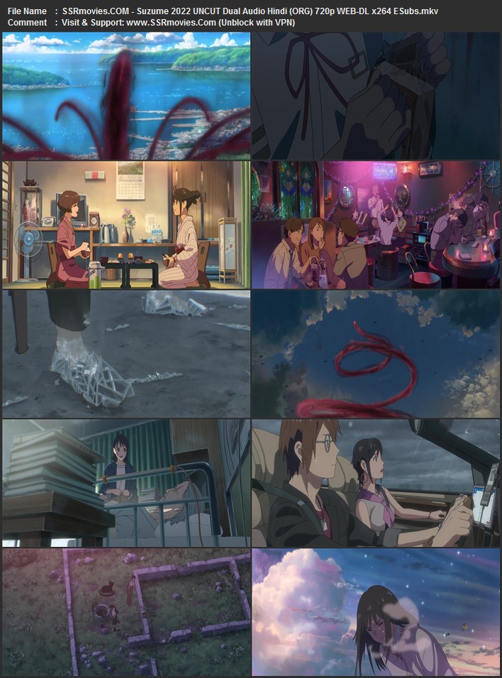 Suzume 2022 Dual Audio Hindi (ORG) 1080p 720p 480p WEB-DL x264 ESubs