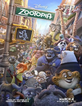 Zootopia 2016 Dual Audio Hindi (ORG) 1080p 720p 480p BluRay x264 ESubs