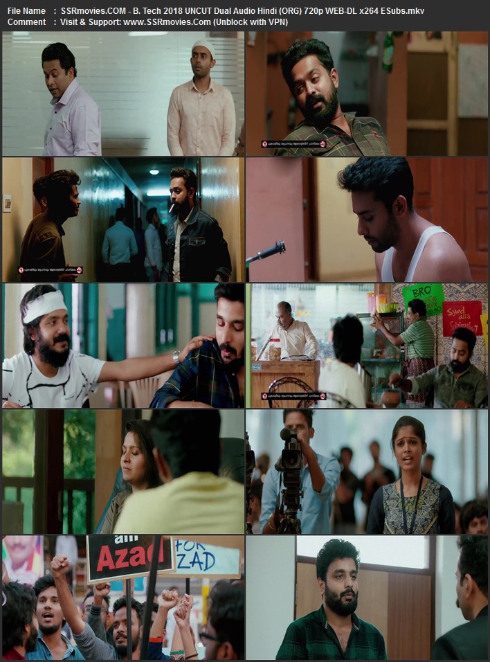 B. Tech 2018 Dual Audio Hindi (ORG) 1080p 720p 480p WEB-DL x264 ESubs B. Tech 2018 Dual Audio Hindi (ORG) 1080p 720p 480p WEB-DL x264 ESubs