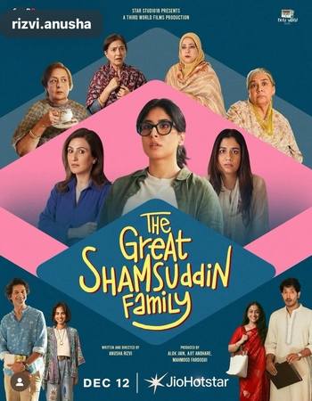 The Great Shamsuddin Family 2025 Hindi (ORG 5.1) 4K 1080p 720p 480p WEB-DL x264 ESubs The Great Shamsuddin Family 2025 Hindi (ORG 5.1) 4K 1080p 720p 480p WEB-DL x264 ESubs