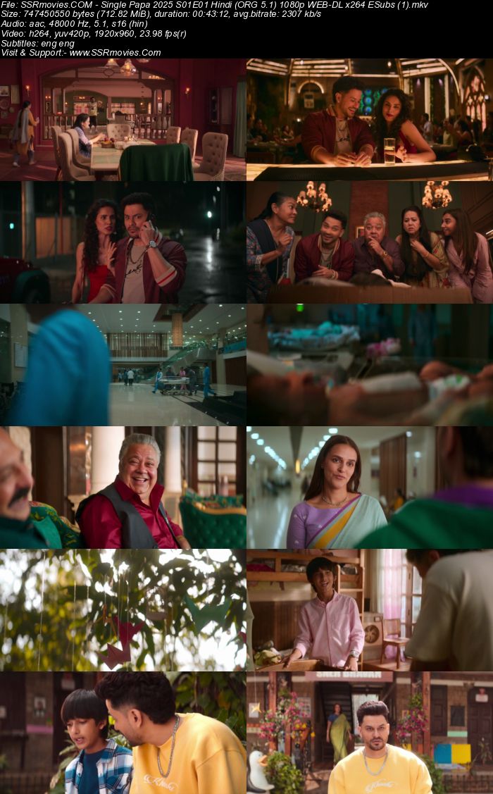 Single Papa 2025 S01 Complete Hindi (ORG 5.1) 1080p 720p 480p WEB-DL x264 ESubs