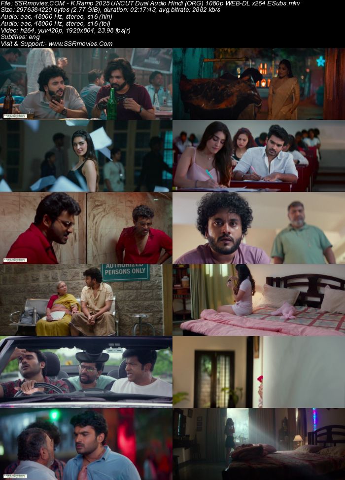 K-Ramp 2025 UNCUT Dual Audio Hindi (ORG) 1080p 720p 480p WEB-DL x264 ESubs K-Ramp 2025 UNCUT Dual Audio Hindi (ORG) 1080p 720p 480p WEB-DL x264 ESubs