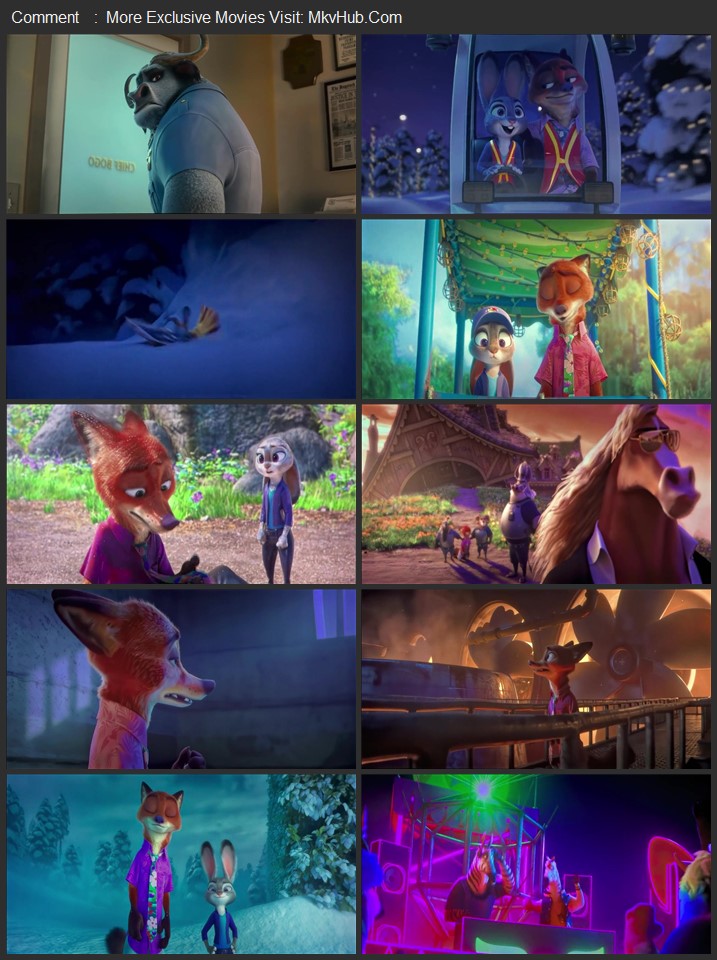 Zootopia 2 2025 Dual Audio [Hindi-English] Cleaned 480p 720p 1080p HDRip x264 ESubs Download