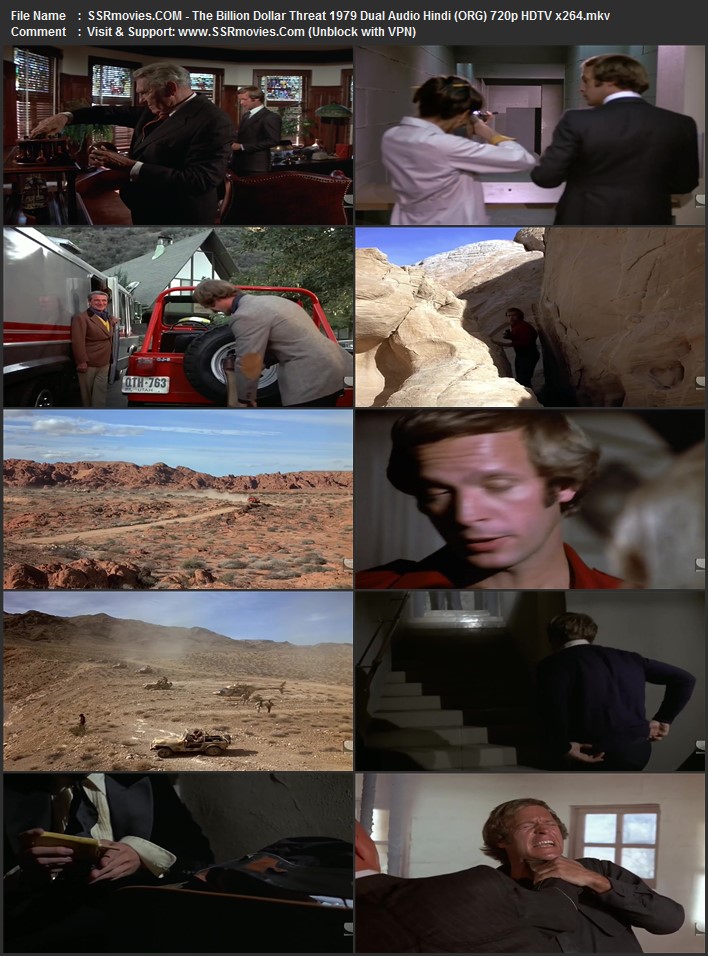 The Billion Dollar Threat 1979 Dual Audio Hindi (ORG) 720p 480p HDTV x264 ESubs The Billion Dollar Threat 1979 Dual Audio Hindi (ORG) 720p 480p HDTV x264 ESubs