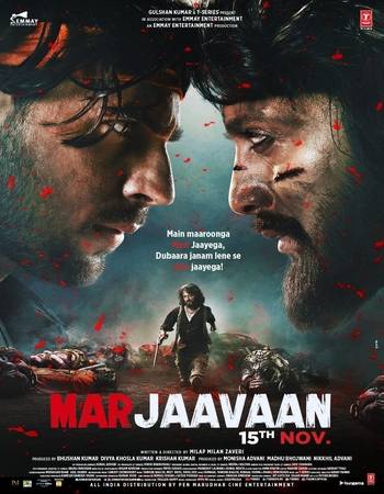 Marjaavaan 2019 Hindi (ORG 5.1) 1080p 720p 480p WEB-DL x264 ESubs Marjaavaan 2019 Hindi (ORG 5.1) 1080p 720p 480p WEB-DL x264 ESubs