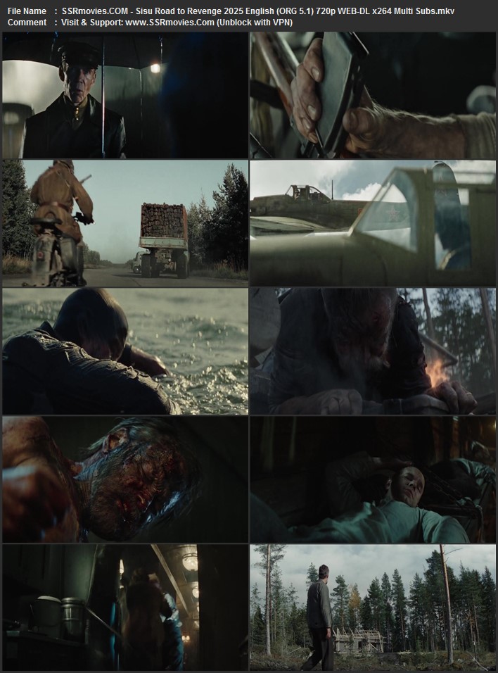 Sisu: Road to Revenge 2025 English, Finnish 1080p 720p 480p WEB-DL x264 ESubs Sisu: Road to Revenge 2025 English, Finnish 1080p 720p 480p WEB-DL x264 ESubs