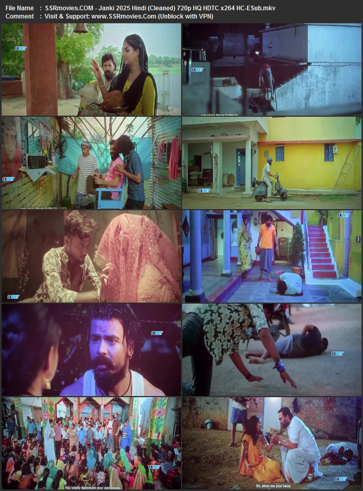 Janki 2025 Hindi (Cleaned) 1080p 720p 480p HQ HDTC x264 ESubs Janki 2025 Hindi (Cleaned) 1080p 720p 480p HQ HDTC x264 ESubs
