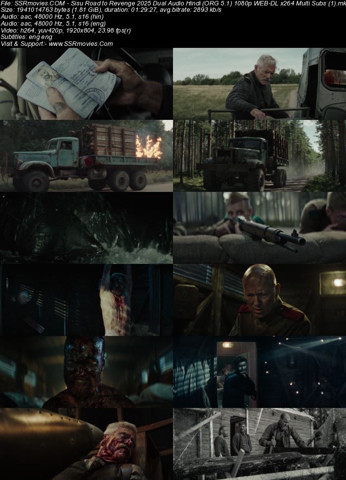 Sisu: Road to Revenge 2025 Dual Audio Hindi (ORG 5.1) 4K 1080p 720p 480p WEB-DL x264 ESubs